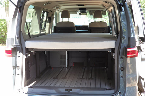 Lit confort VW T7 - système de lit avec sommier à lattes et matelas