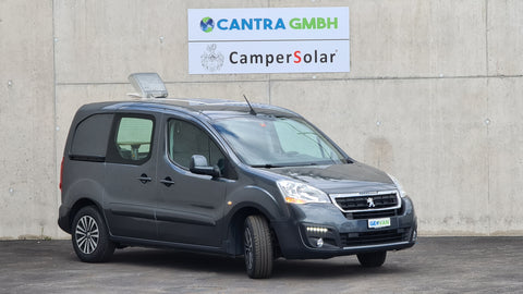 Citroen Berlingo und Peugeot Partner Fahrerhaus - Sonnenschutz / Abdeckung / Thermomatte / Isolationsmatte / Innenisolierung - 3-teiliges Set Baujahre: 2008-2018