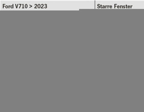Sicherheitsglasfenster für Ford V710 > 2023