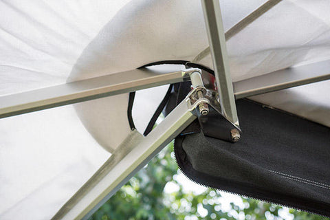 Store Fiamma Compass 260, sac de store noir, longueur 260 cm