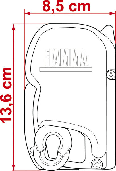 Fiamma Zip S 300 MEDIUM Royal Grey