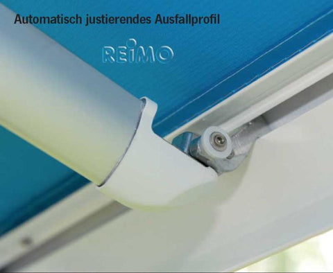 Dometic Wandmarkise Perfect Wall 1500, Gehäuse: silber, Farbe: Horizon Grey