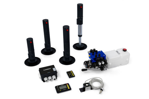 Hydraulische Hubstützen - automatisches 12V-Nivelliersystem für Fiat Ducato, Peugeot Boxer, Citroën Jumper