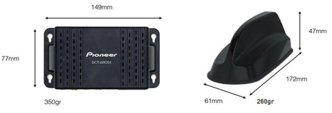 Pioneer Router WR204 inkl. Antenne