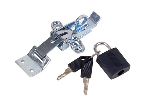 fermeture de la boîte avec cadenas