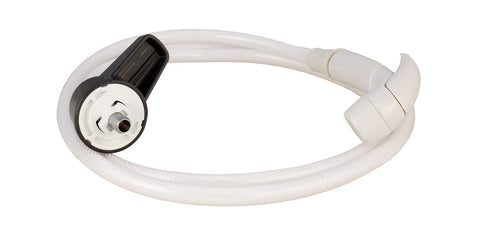 Trappes de service avec douche - blanc
