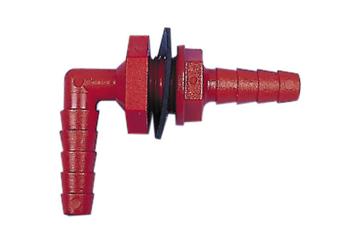 Raccord à vis coudé pour prélèvement d'eau 10 mm