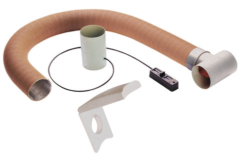 Kit d'air chaud pour auvent - blanc pur
