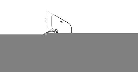 Kocher mit Glas und ASO - 1-flammig