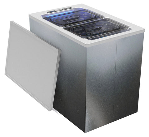 Compressore integrato toploader TL43 - grigio - 40 l