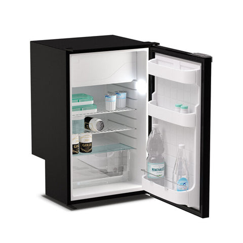 Vitrifrigo C85i CHR Kompressor-Kühlschrank mit Gefrierfach, 12/24V, 85L, schwarz
