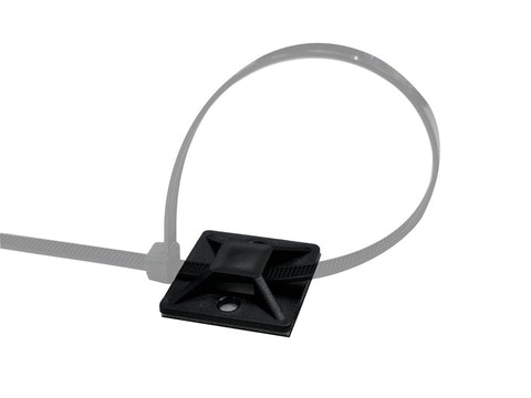 Base adhésive pour colliers de serrage - lot de 50