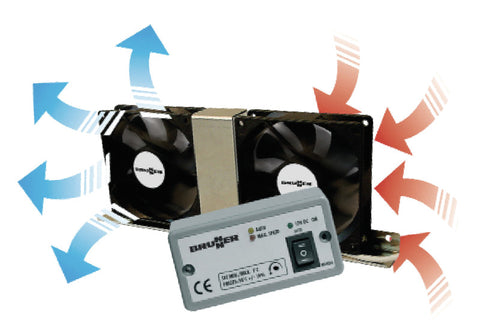 Kühlschrankventilator Vento Electronic (12V / 0,5A / 6W)