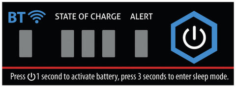 Batterie lithium LiFePO4 Li50BT-H avec Bluetooth et fonction chauffage - 50 Ah