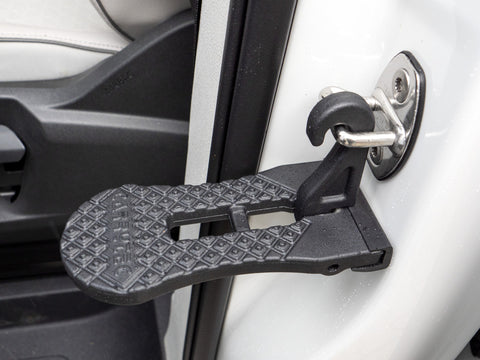 Gradino per portiera auto con gancio pieghevole per tende da tetto Wallaby 2 e Victoria