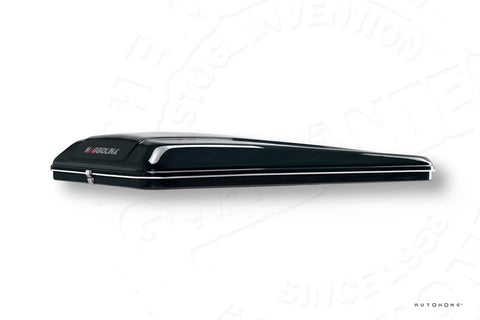 Tenda da tetto rigida AUTOHOME 1.0 - Tessuto carbonio - Guscio nero - Piccola
