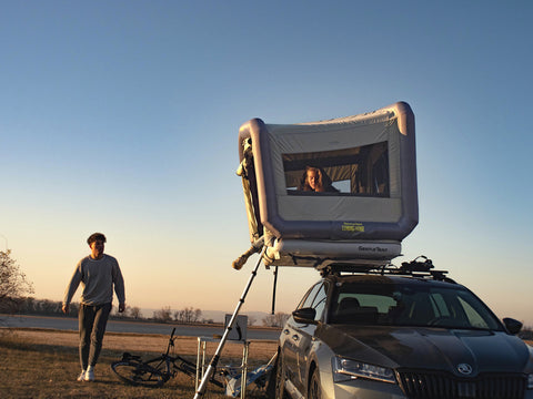 Tenda da tetto GT Roof Mini 2022 - blu