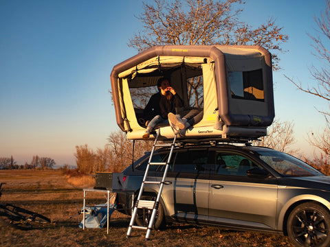 Tenda da tetto GT Roof Mini 2022 - blu