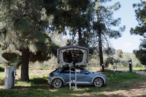 Tenda da tetto GT Roof Mini 2022 - blu