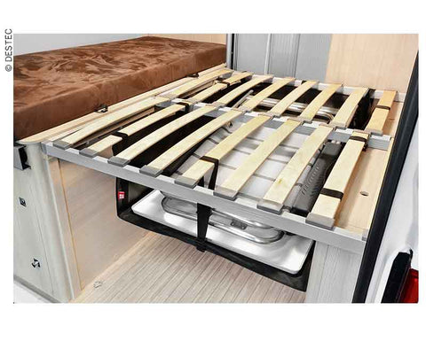 Zoombox 1, die Staubox unter dem Bett, Höhe: 20-38cm, Breite: 75cm, Tiefe: 110cm