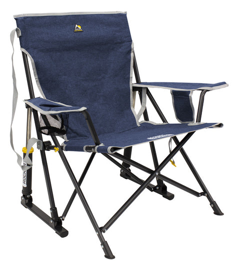 Sedia pieghevole Kickback Rocker - Blu indaco