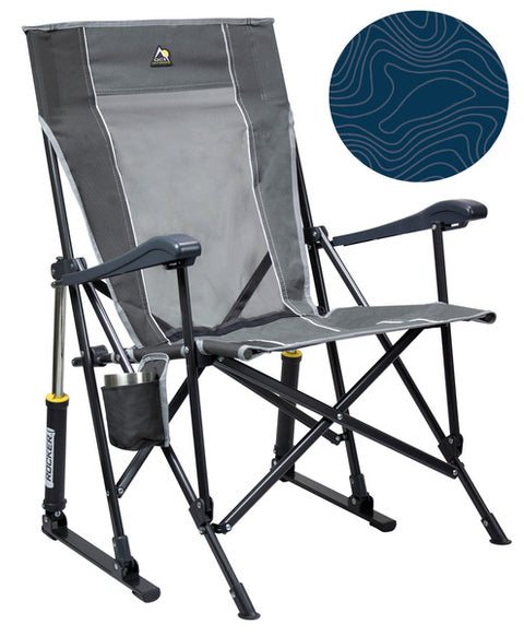 Sedia pieghevole Roadtrip Rocker - Navy-Topo
