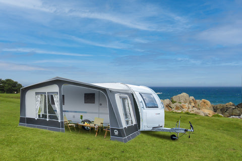 Auvent de caravane PALERMO - avec circonférence - taille 13