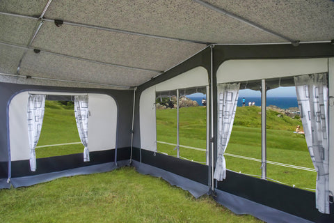 Auvent de caravane PALERMO - avec circonférence - taille 11