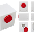 Réservoir d'eau universel 47 litres – réservoir d'eau propre ou usée, PE, blanc