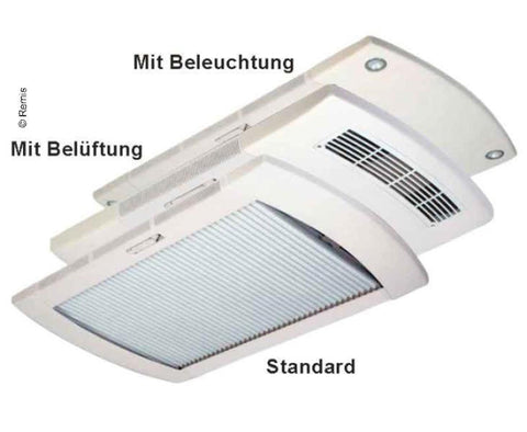 Capot de toit Remitop Vario II avec manivelle 40 x 40 cm