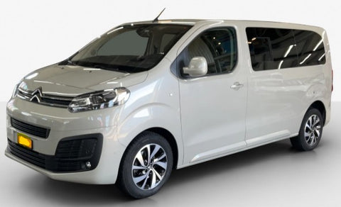 CITROEN Spacetourer Sonnenschutz / Abdeckung / Thermomatte / Isolationsmatte / Innenisolierung - Set 8-teilig mittlerer Radstand ab 2017 auch passend für -> OPEL Vivaro / OPEL Zafira / Fiat Scudo / Peugeot Expert