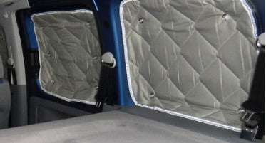 CITROEN Spacetourer Sonnenschutz / Abdeckung / Thermomatte / Isolationsmatte / Innenisolierung - Set 8-teilig mittlerer Radstand ab 2017 auch passend für -> OPEL Vivaro / OPEL Zafira / Fiat Scudo / Peugeot Expert