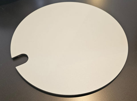 Couvercle pour évier, évier rond, évier en acier inoxydable, évier de camping, évier encastré, évier à poser, évier de cuisine - diamètre 34 cm