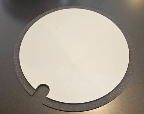 Couvercle pour évier, évier rond, évier en acier inoxydable, évier de camping, évier encastré, évier à poser, évier de cuisine - diamètre 34 cm