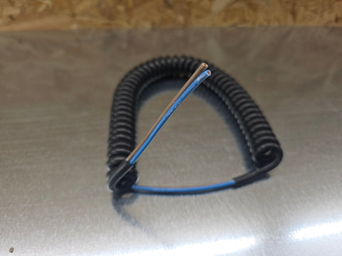 Spiralkabel 2x1,5*3m schwarz - Stromdach für Solaranlage Aufstelldach / Hubdach / Schlafdach