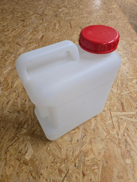 Bidon d'eau, col large avec réservoir verrouillable, 10L