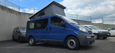 Toit relevable / toit relevable / toit relevable pour Renault Trafic / Nissan Primastar / OPEL Vivaro jusqu'à 2014 / Avant haut - Y compris installation / immatriculation / voiture de location
