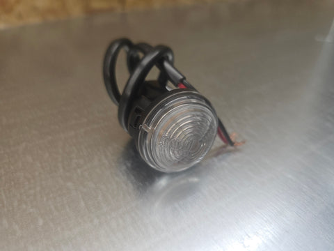 Feu de gabarit à LED, 6-33 V, 0,6 W, transparent, câble de 250 mm, IP67