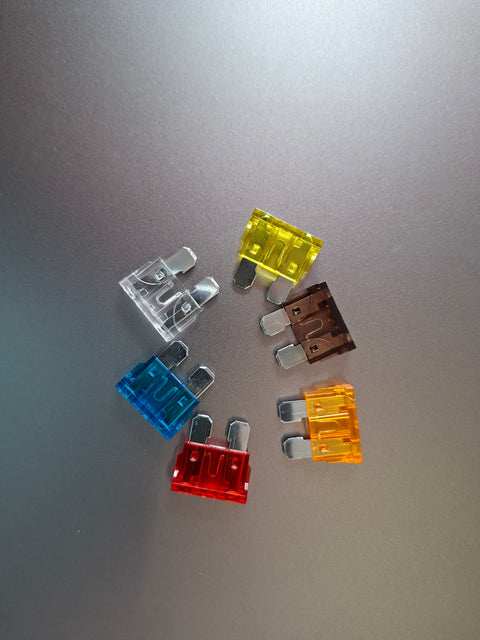 Lamellensicherungen / Autosicherung - Verschiedene Stromstärken - 36er Set