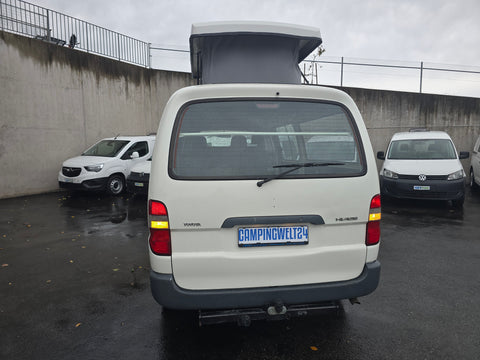 Toit relevable universel pour mini camping-car (ex : Kangoo, Berlingo) Standard Blanc - Mécanisme 90°