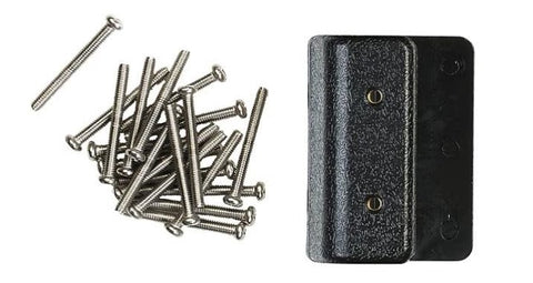 Support / support latéral / panneau solaire : kit de montage pour panneaux solaires avec épaisseur de cadre en aluminium de 18 à 40 mm, noir (pack de montage support de balcon, support de balcon panneau solaire, rail de montage)