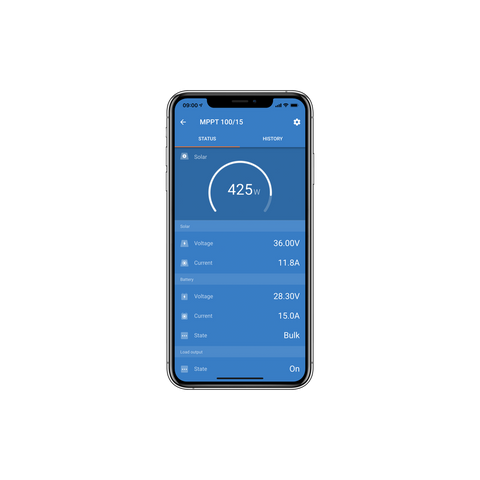 Contrôleur de charge solaire SmartSolar MPPT 75/15 avec Bluetooth