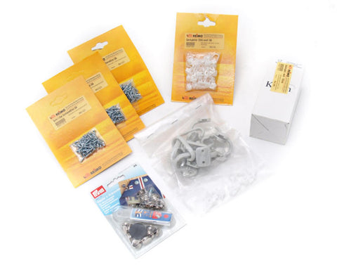 Kit de montage pour rideaux spécial