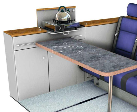 Pièce préfabriquée VW T5 Cityvan, anthracite, conduite à droite