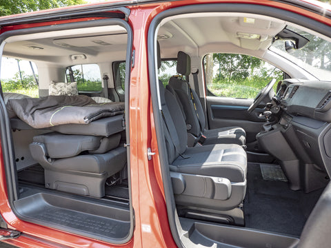 REIMO Campingbox M pour VW Caddy à partir de 2003 et autres mini-camping-cars et monospaces