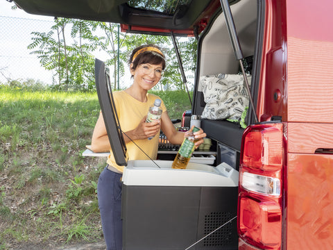 REIMO Campingbox M pour VW Caddy à partir de 2003 et autres mini-camping-cars et monospaces