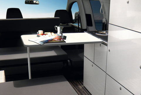 Système de table VW Caddy Maxi Weekender - Décor Pearl