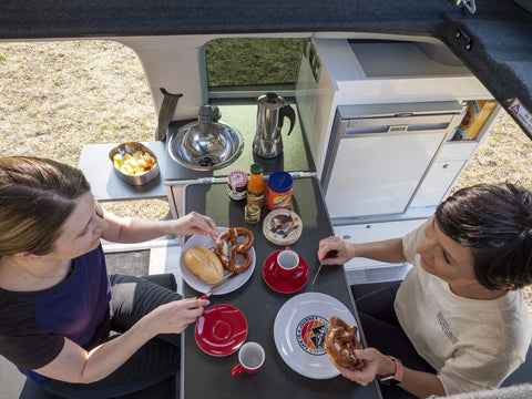 Système de table pour VW Caddy LR (à partir de 5/2020) / Ford Connect LR (à partir de 2023)