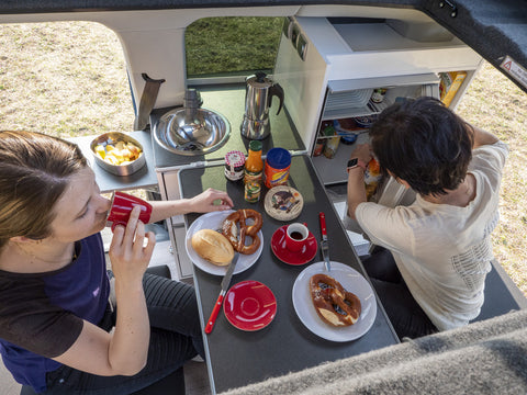 Système de table pour VW Caddy LR (à partir de 5/2020) / Ford Connect LR (à partir de 2023)