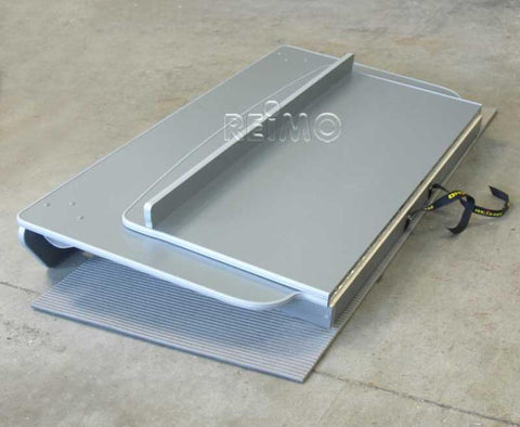 Système de lit adaptable VW Caddy Maxi 200 x 133 cm avec coussins + housses
